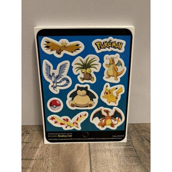 Scholastic Pokemon Reading Club Stickers - Picture 1 of 4